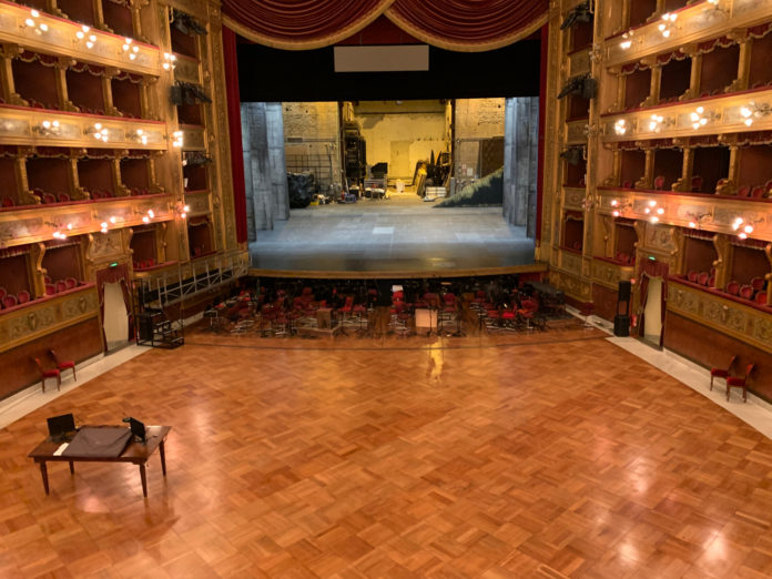 teatro massimo - interno