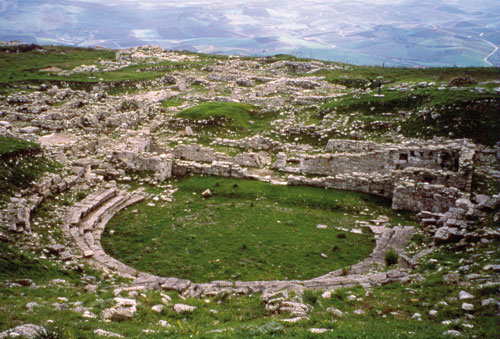 area archeologica monte jato