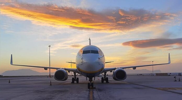 aeroporto di palermo - traffico aereo 2020