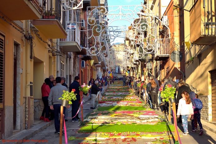 infiorata termini imerese