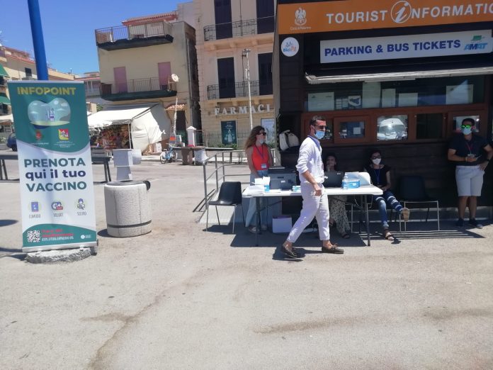 infopoint prenotazione vaccino - mondello