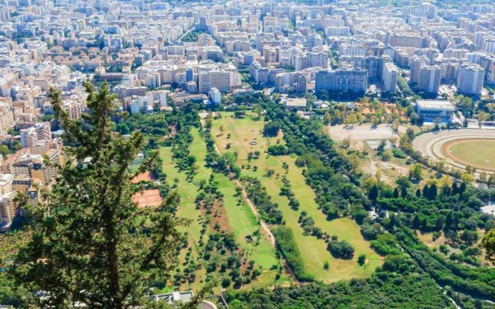 parco favorita - foto aerea - comune di palermo