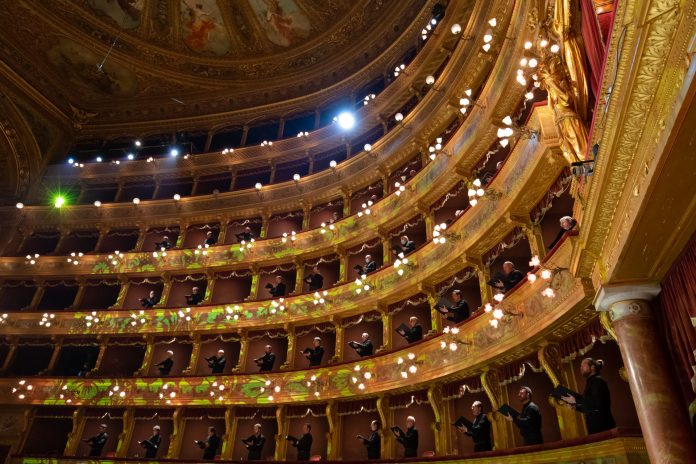 Immersive concert al teatro massimo
