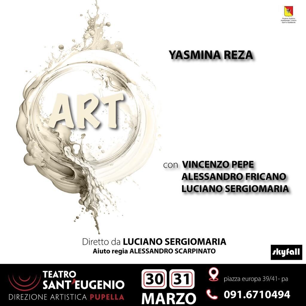 ART di Yasmina Reza - locandina