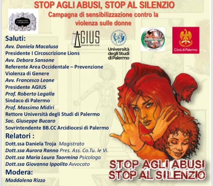 Stop agli abusi stop al silenzio