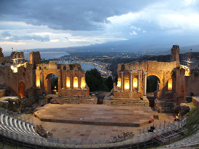 teatro greco - foto comune di taormina