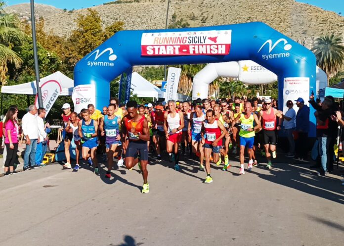 Partenza Palermo International Half Marathon 2022