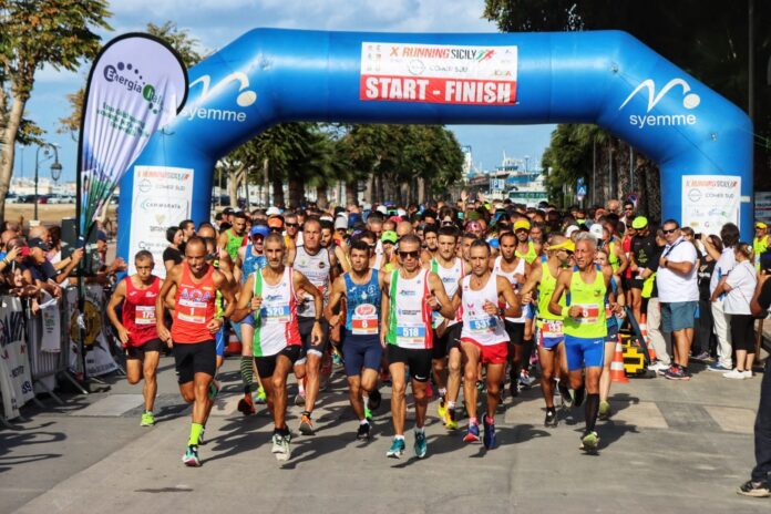 Partenza XIV Maratonina di Sicilia