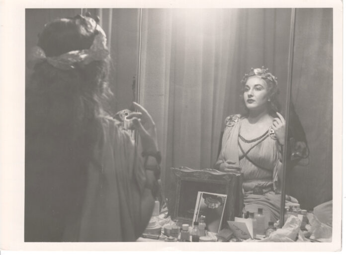 Maria Callas (Norma) al Teatro Massimo di Palermo nel 1951 Foto © Alfredo Urso