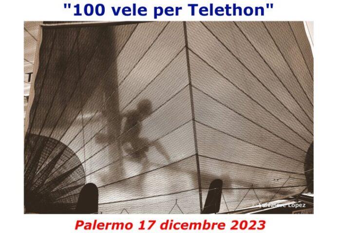 locandina 100 vele per telethon