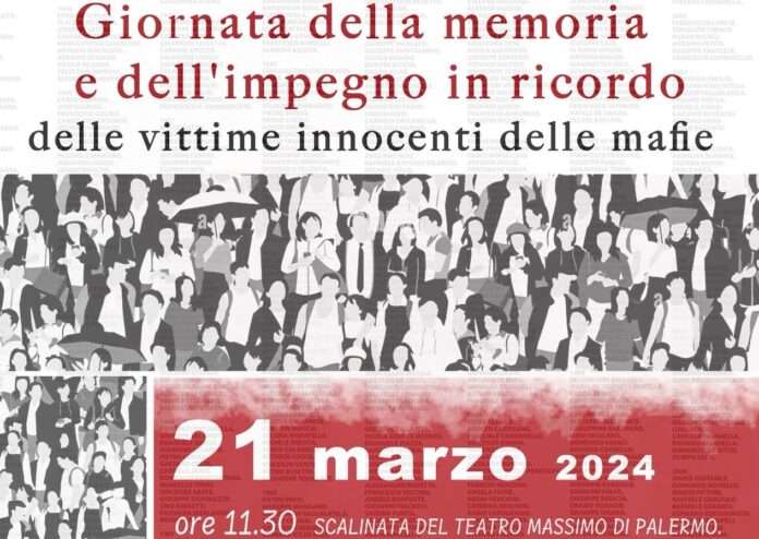 locandina giornata memoria 21 marzo