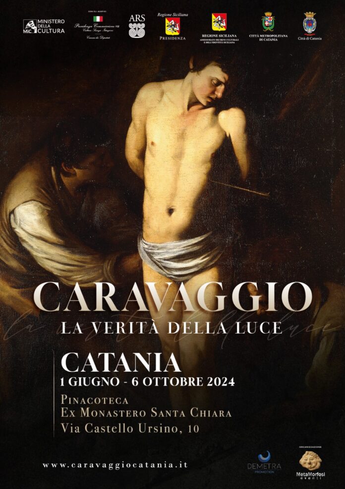 locandina mostra caravaggio