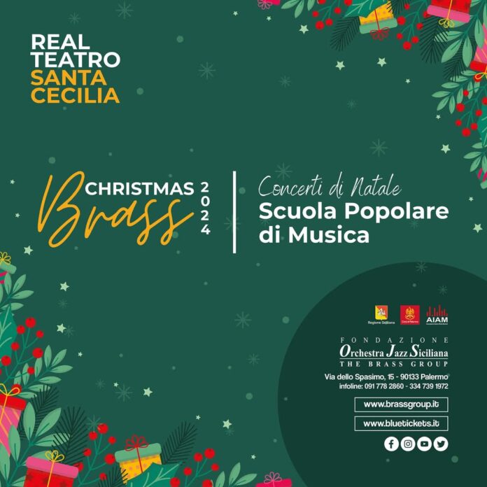 locandina concerti di Natale Scuola Popolaer di Musica